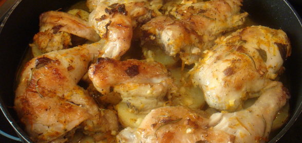 Курица по-мароккански