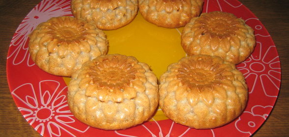 Ржаные маффины с семечками и кунжутом