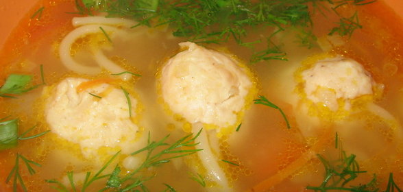 Суп с фрикадельками для маленьких приверед