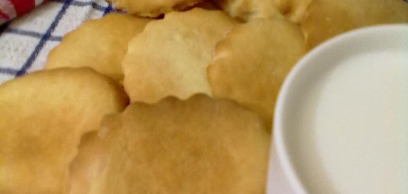Молочные коржики из детства)