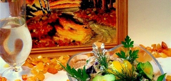 Салат из консервированного тунца