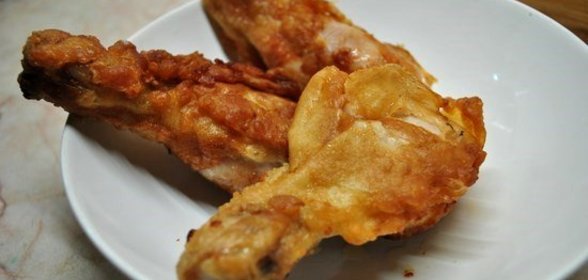 Куриные голени в пивном кляре