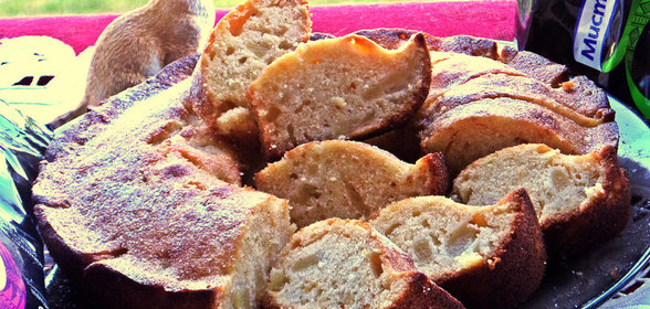 Пирог ананасовый (с лимонным ароматом)