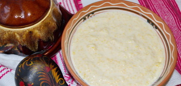 Молочная кукурузно-пшённая каша