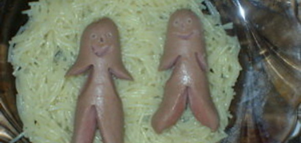 Сосиски человечки