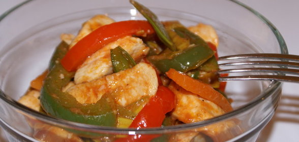 Палтус жаренный