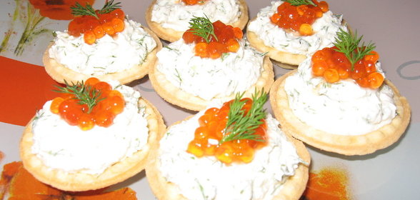 Тарталетки с начинкой