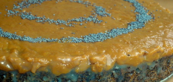 Маково-ореховый пирог без муки