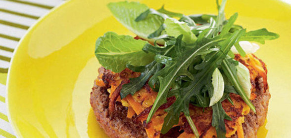 Морковный бургер