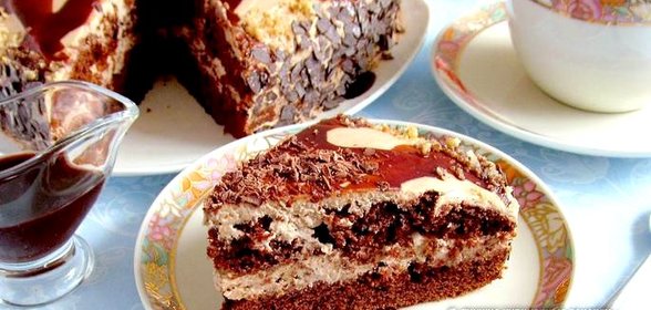 Торт «Шоколад на кипятке»