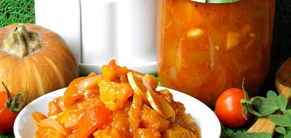 Салат из тыквы на зиму