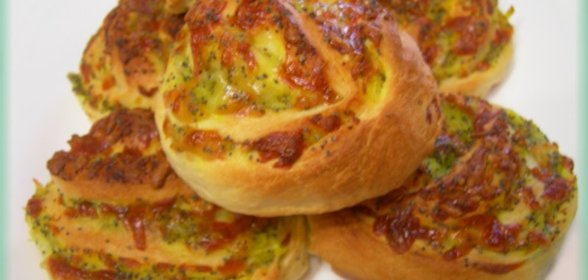 Закусочные сырно-картофельные плюшки
