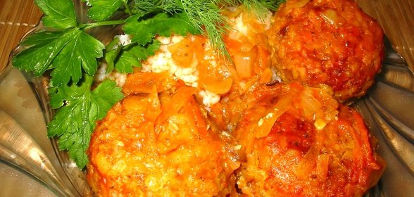 Рыбные тефтели в томатном соусе