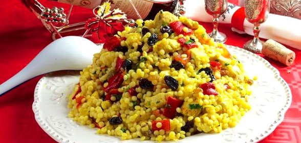 Кускус с курицей