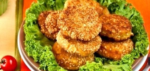 Котлеты из нута с морковью