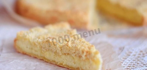 Французская ватрушка с творогом