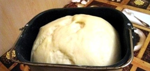 Тесто для плюшек в хлебопечке
