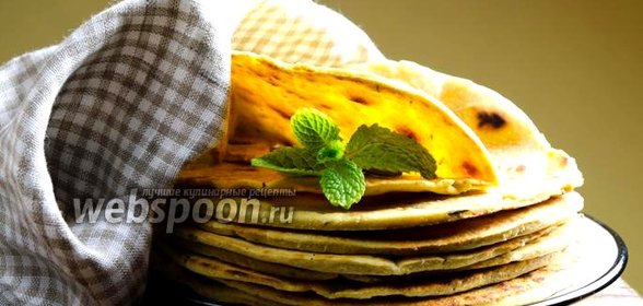 Лепёшки из нутовой муки