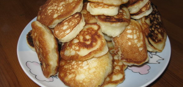 Пышные оладьи Детские