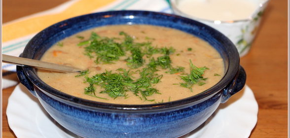 Необычная каша с грибами и овощами