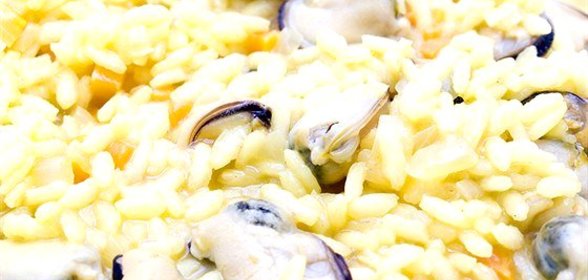 Ризотто с морепродуктами