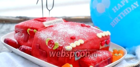 Торт «Свинка из Майнкрафт»