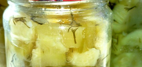 Кабачки острые на сейчас и на потом