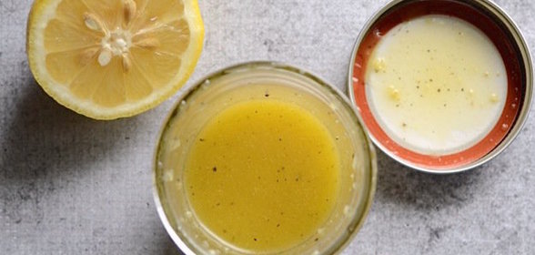 Лимонно-чесночный соус
