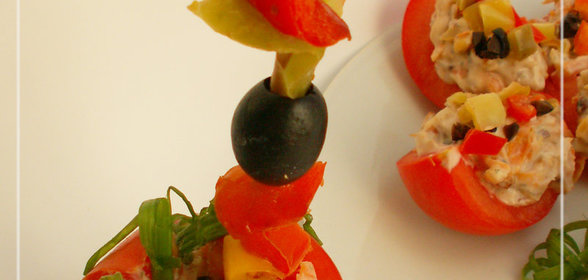 Летний гювеч из перца, яйца и брынзы