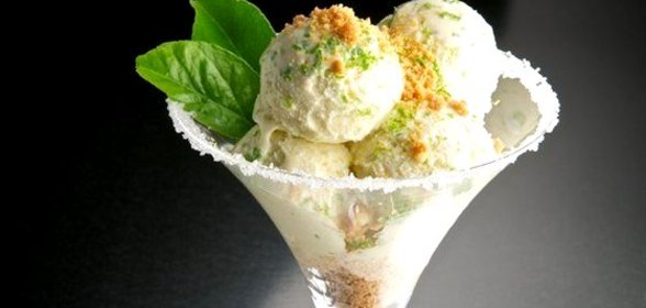 Мороженое «Лаймовый чизкейк»
