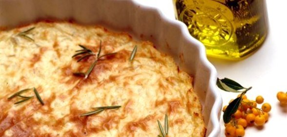 Картофельный пирог к мясу