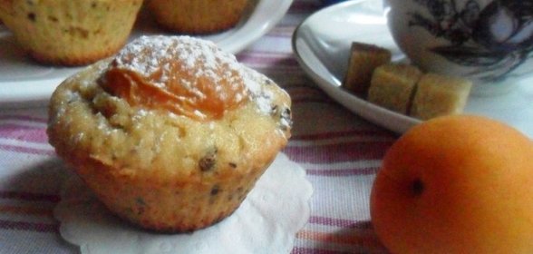 Кексы с абрикосами и шоколадом. Юбилейный рецепт!
