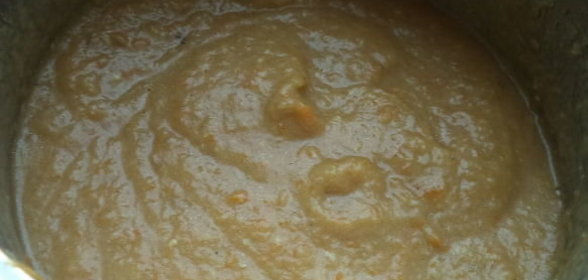 Клецки из картофеля с крахмалом и гренками