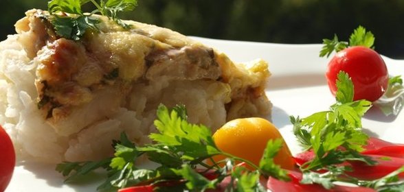 Рыбная запеканка с рисом (для дуэли)