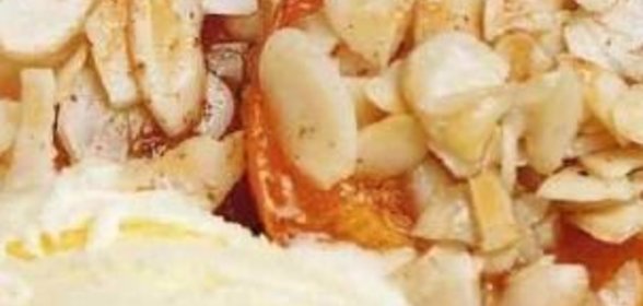 Омлет с зеленым горошком