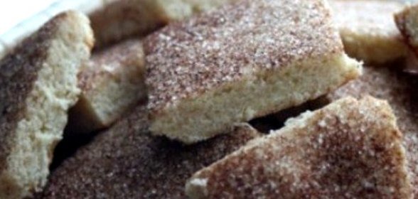 Песочное печенье с корицей