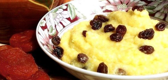 Кукурузная каша в духовке
