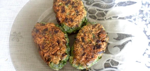 Котлеты из зелени