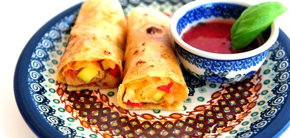 Кесадилья с овощами