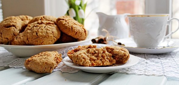 Морковно-ореховое печенье