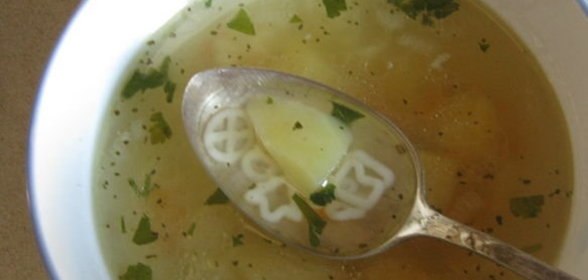 Яйца, политые маслом