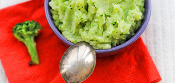 Пюре с брокколи