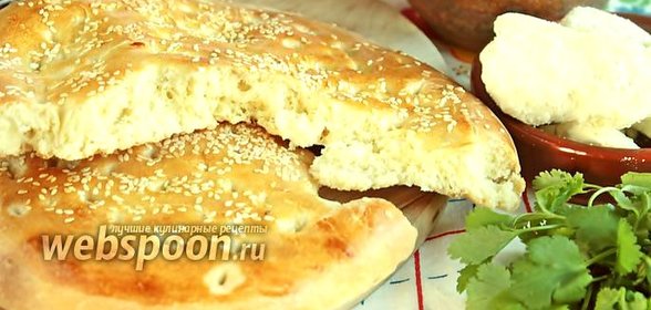 Хлебная лепёшка на минералке