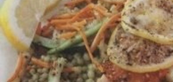 Канапе с панированными ломтиками шампиньонов