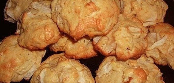 Яблочное печенье