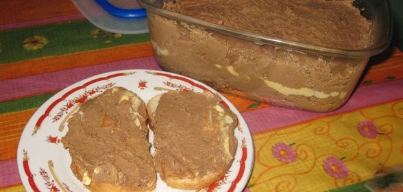 Паштет из говяжей печени