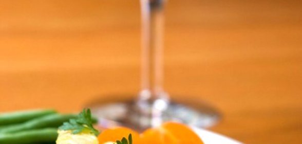 Морские гребешки в белом вине