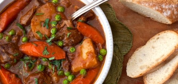 Мясное рагу с картошкой