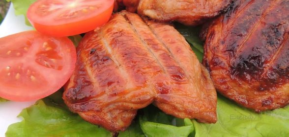 Куриные бёдрышки в кефире