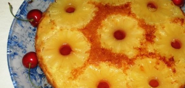 Итальянский ананасовый пирог